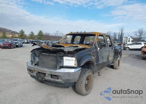 2005 Ford F-250 Lariat/Xl/Xlt из США, поврежденный, VIN 1FTSW21P75EC30191